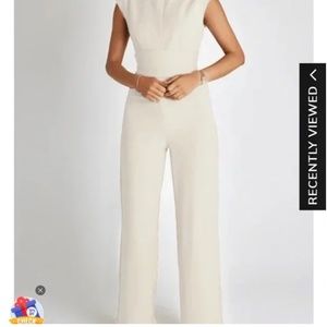 Beige Jumpsuit
